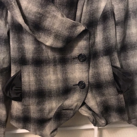 BDG Grey Pea hooded coat - Picture 6 of 7